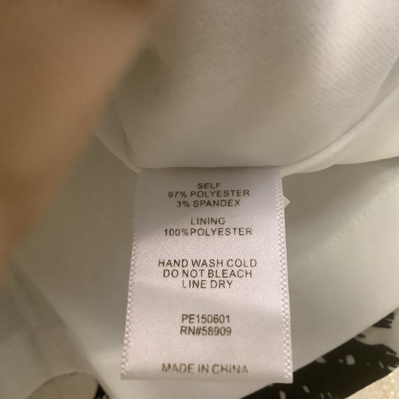 GIANNI BINI black & palm tree racer back top - Picture 3 of 4